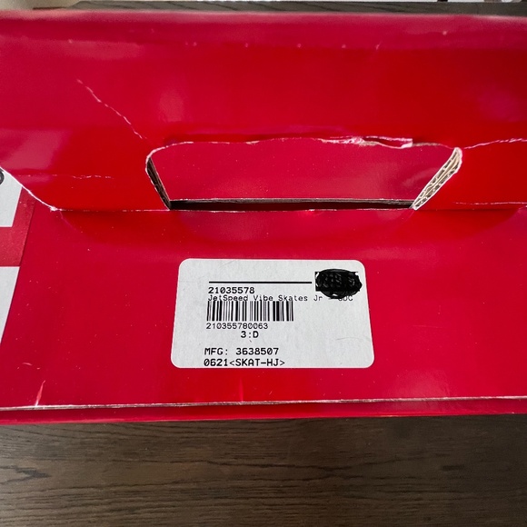 CCM Jetspeed Vibe Junior Ice Hockey Skates Size 3 Regular - Picture 14 of 16